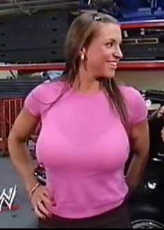 carolyn foot add stephanie mcmahon cleavage photo