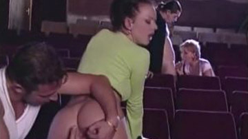 Movie Theater Orgy making hd