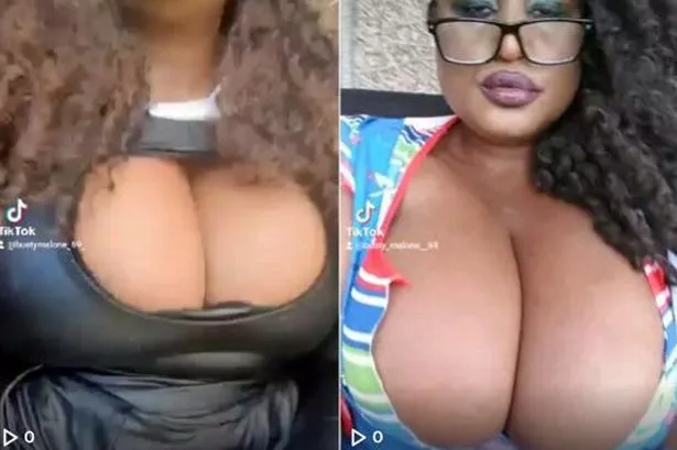 Best of Ebony huge boobs webcam