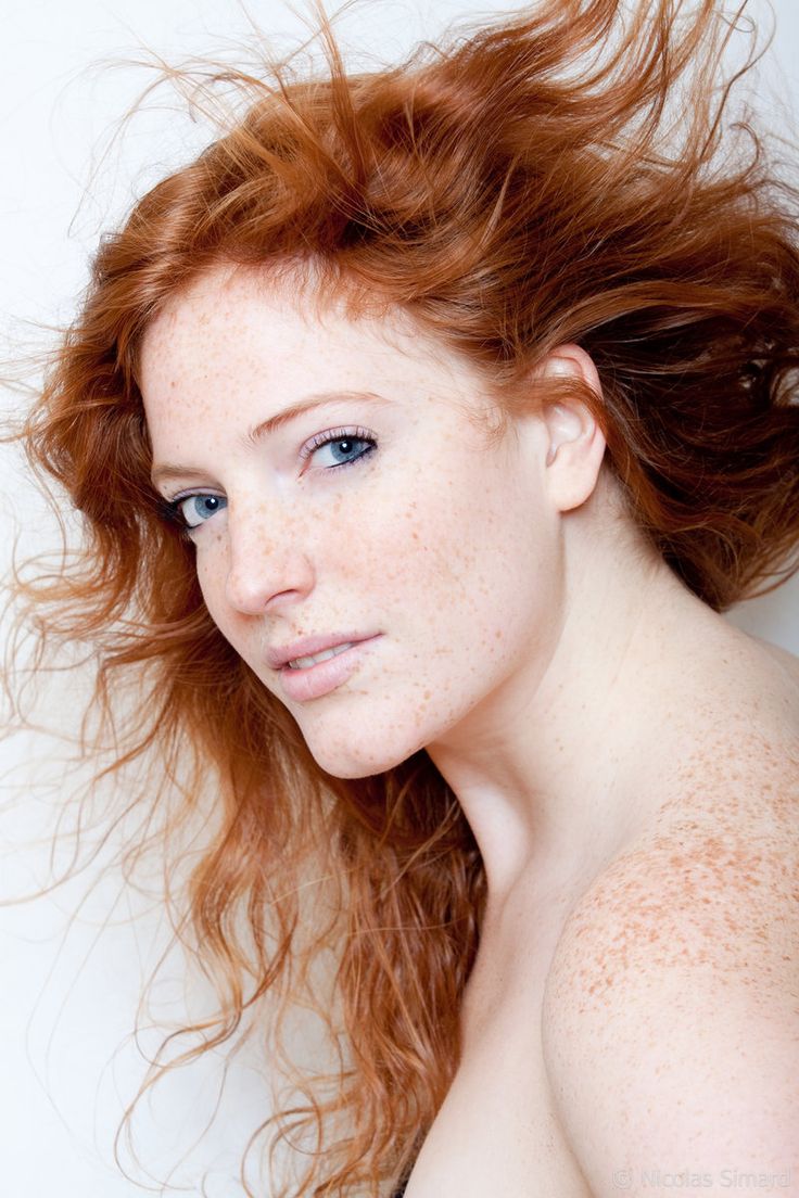 Best of Redheads with freckles nude