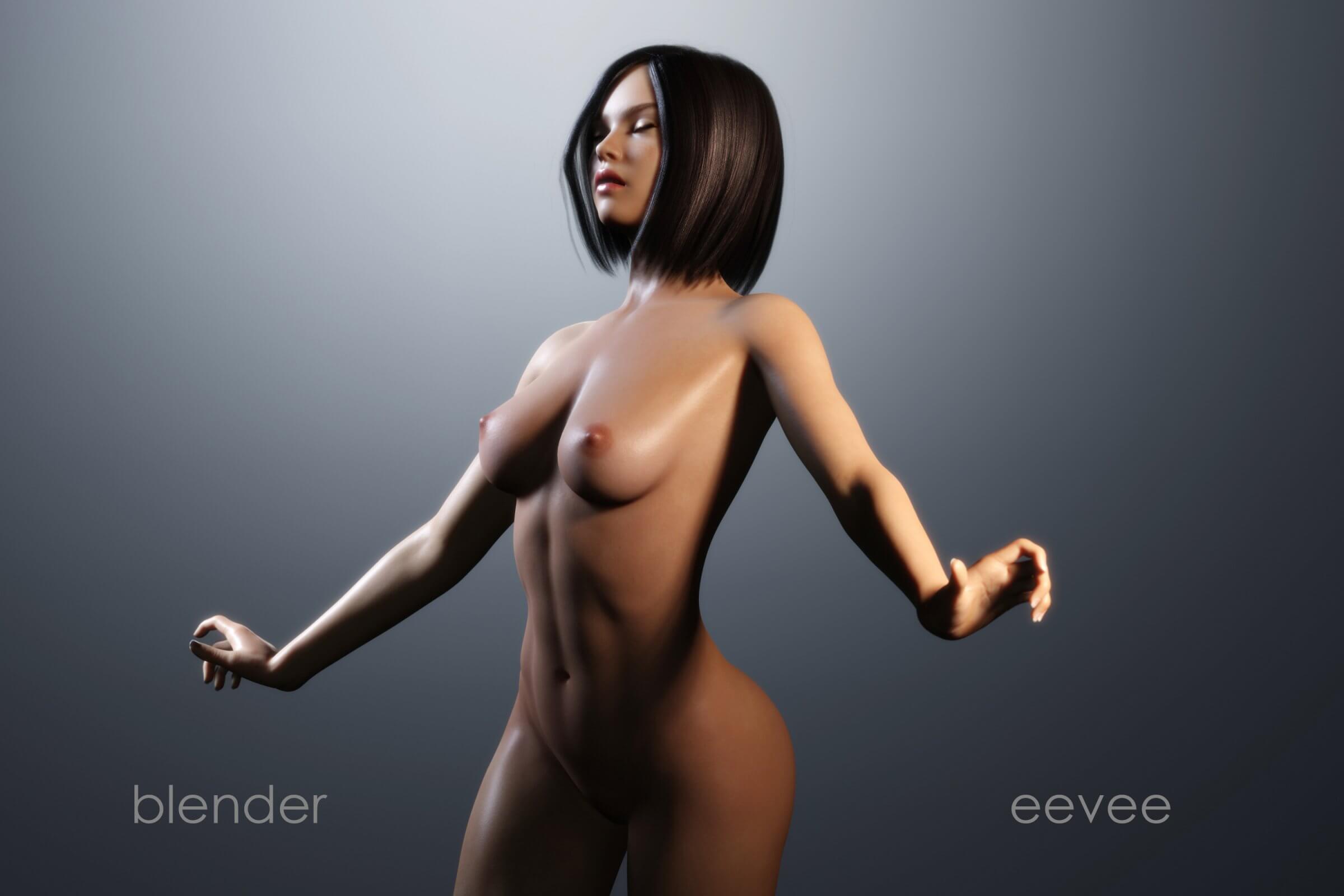 3d babes nude