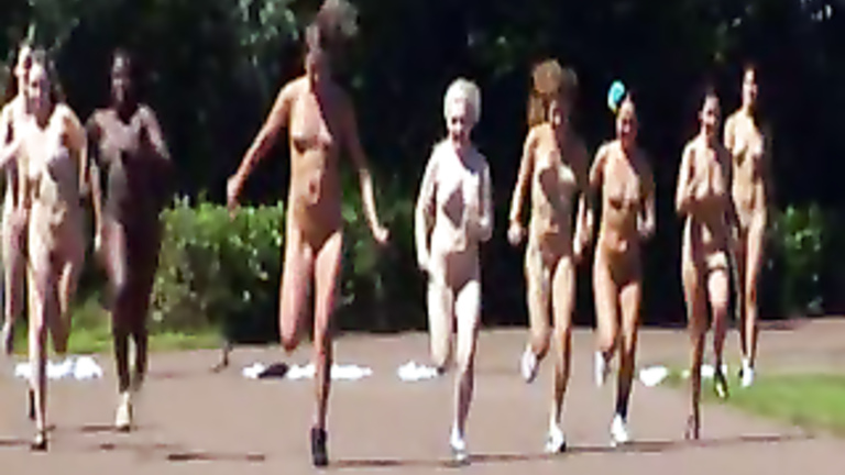 adz recommends nude ladies running pic