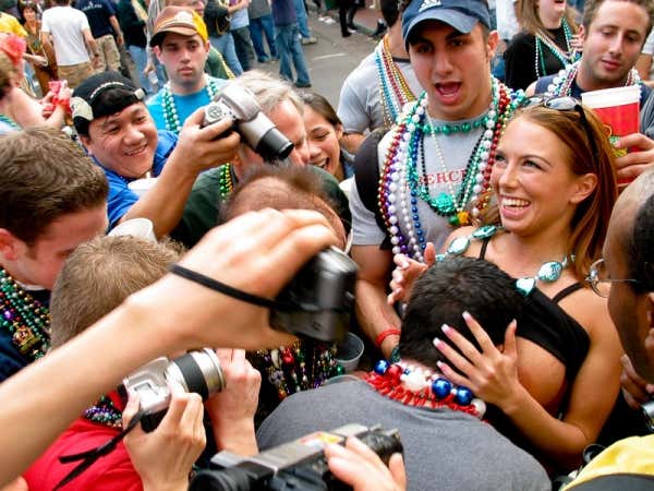 dondie bernardino recommends big tits mardi gras pic