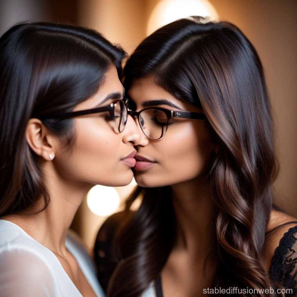 colby fraser recommends mia khalifa kiss pic