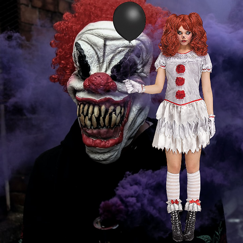 sexy clown cosplay