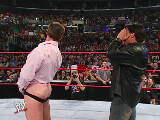 arun chakma add stephanie mcmahon butt photo