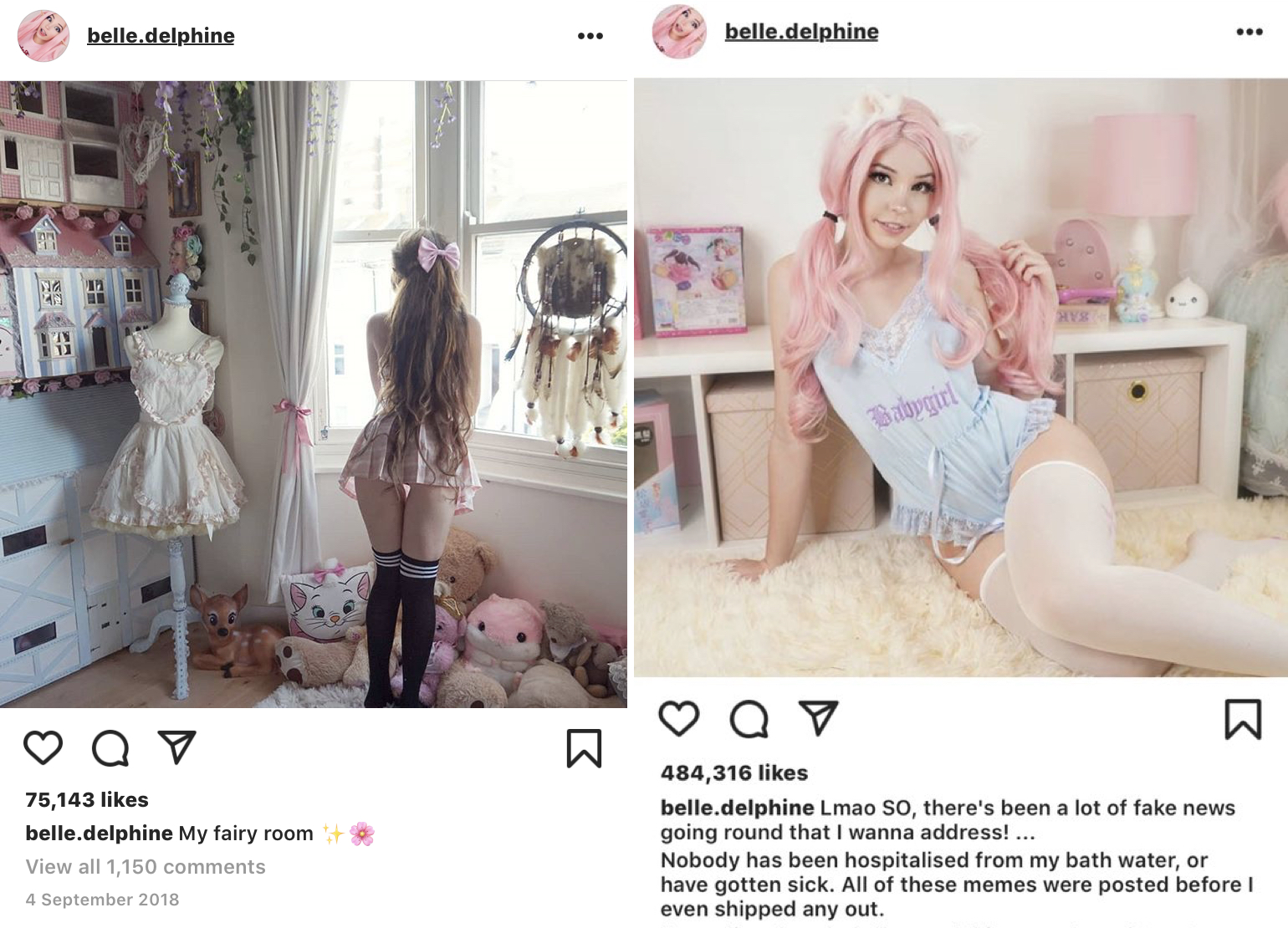 alex tan chee seng recommends Belle Delphine Nude Pics