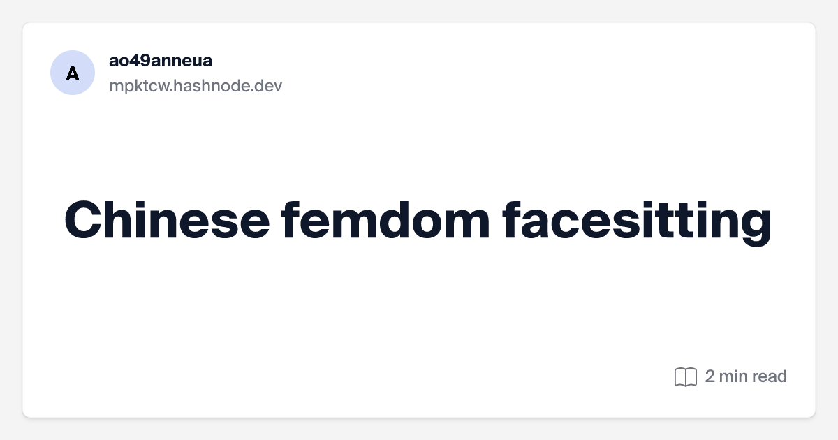 cori visher recommends Chinese Femdom