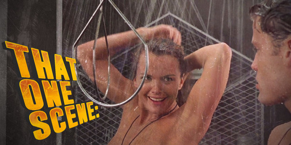 brenda easter add coed shower scene photo