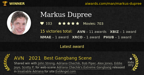 markus dupree iafd