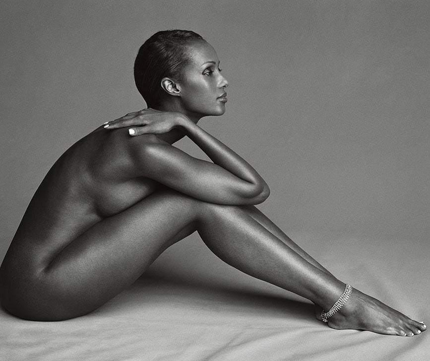 christine calder recommends iman nude pic