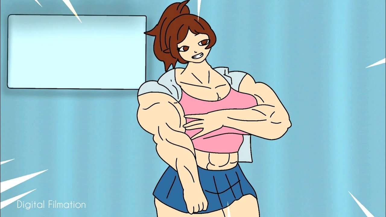 adam james walker recommends animated muscle women pic