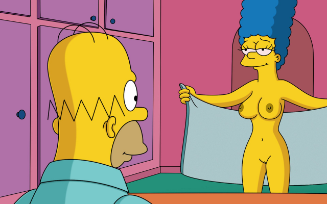 The Simpsons Nude men masturbate