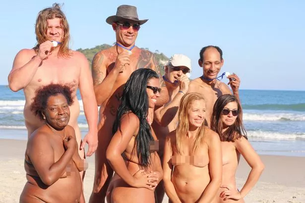 dennis schoonover recommends naked celebs on the beach pic