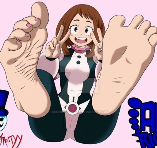 bal krishna bhandari recommends ochako uraraka feet pic