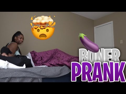 boner prank on mom