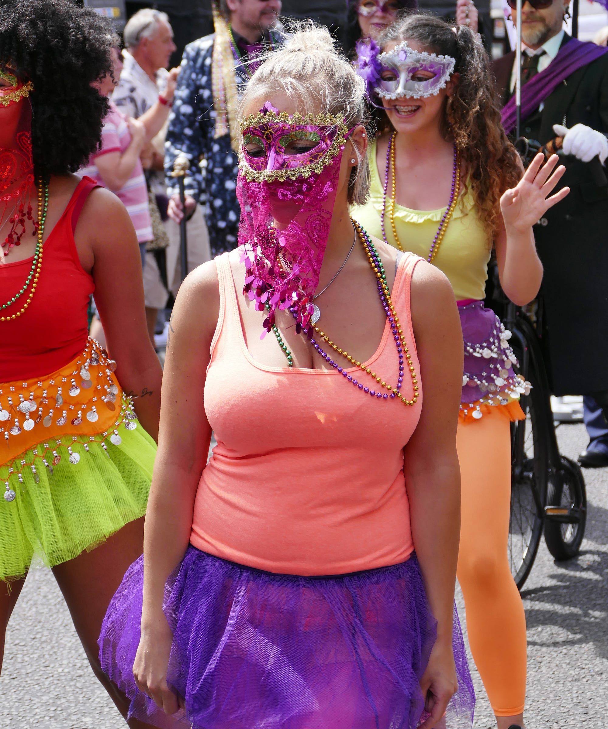 big tits mardi gras