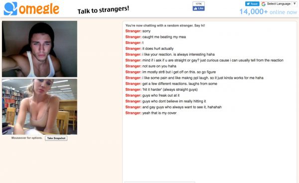 charlie rademacher recommends omegle live sex pic