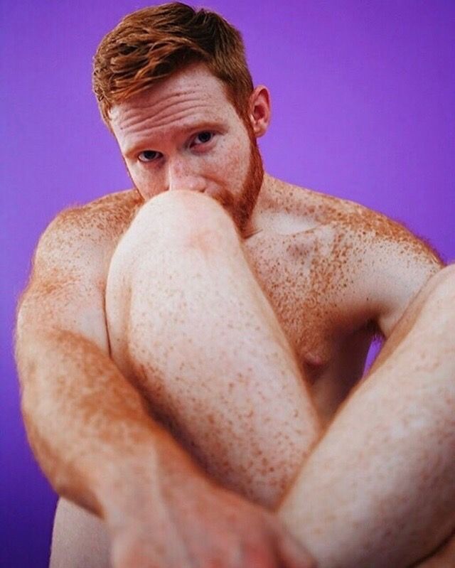 male redhead nude