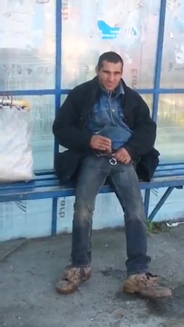 Best of Homeless jerk off