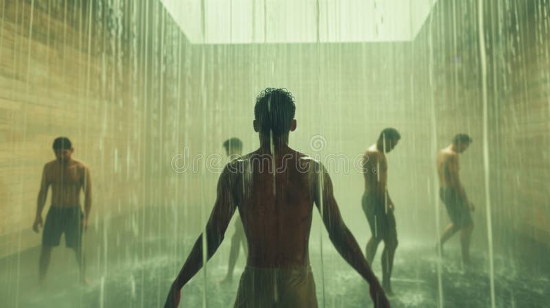 Best of Guys group shower