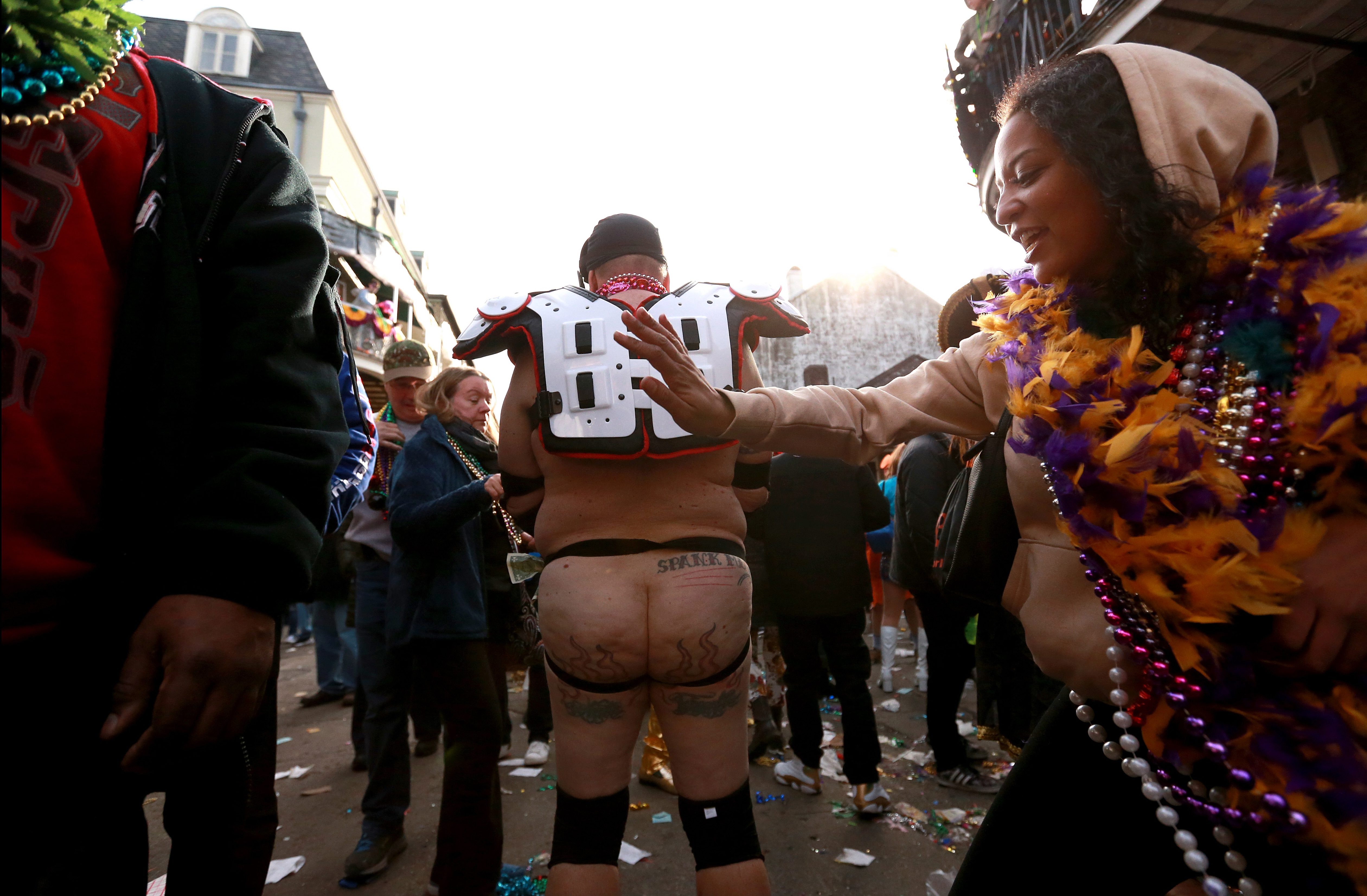 Best of Flashing boobs at mardi gras