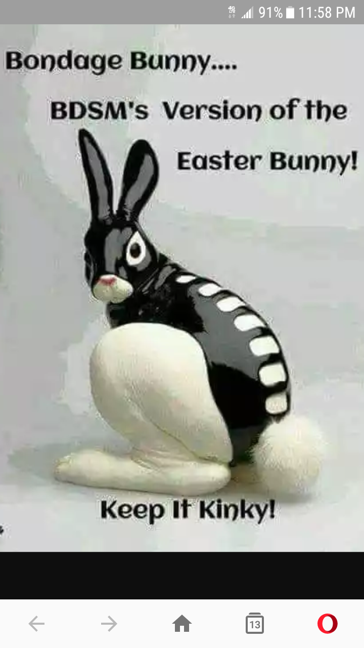 Bdsm Easter Bunny manusia sexx