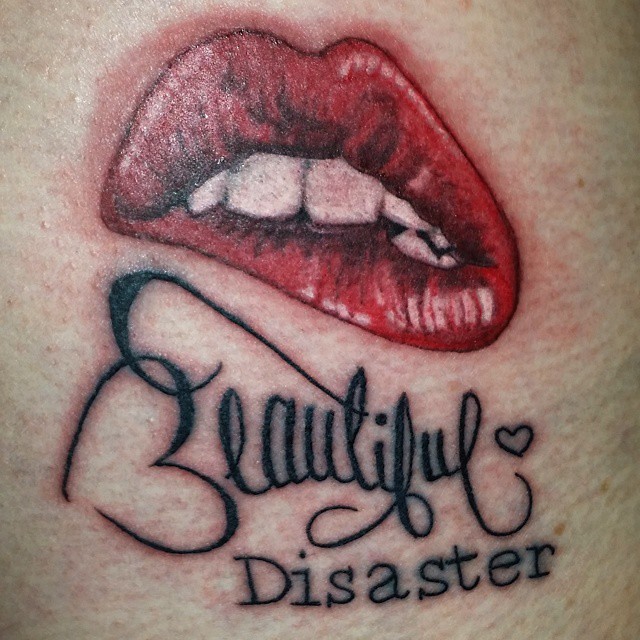 cindy neumann add beautiful disaster tattoo photo