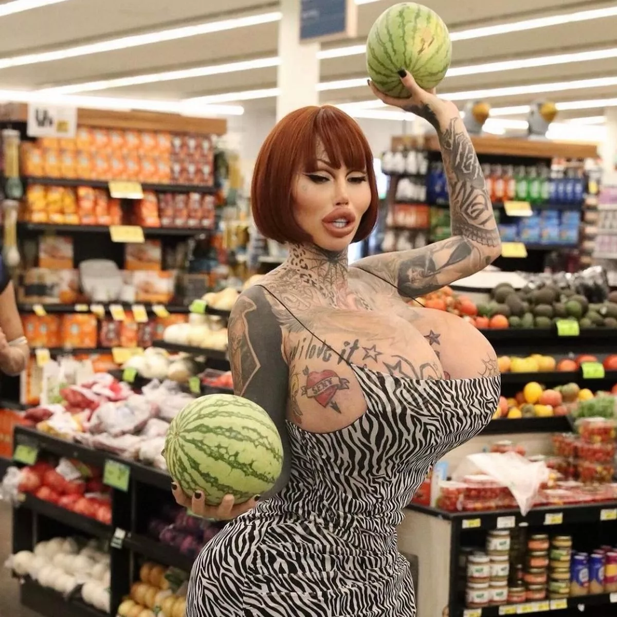 chuck hake recommends big melons tits pic