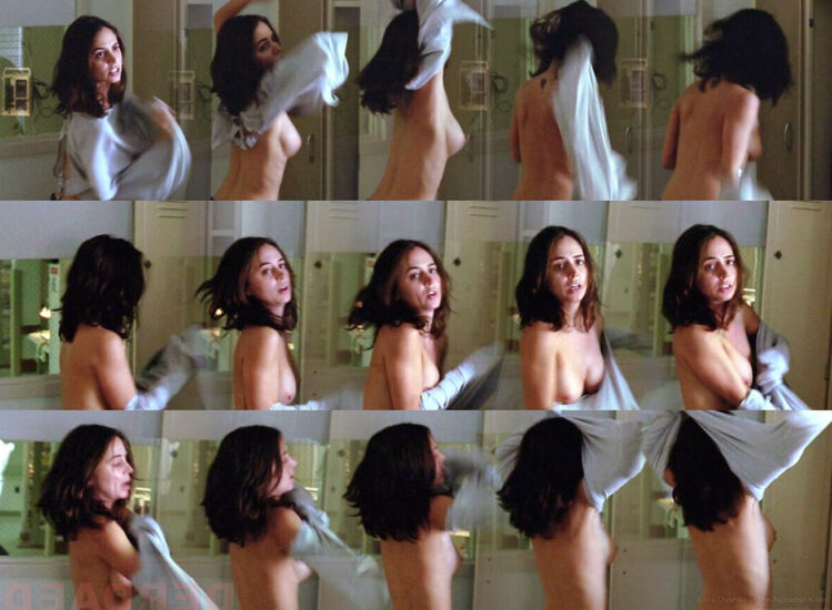 Eliza Dusku Nude panties tease