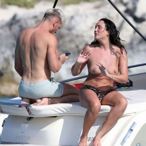 Charlotte Crosby Nude out doors