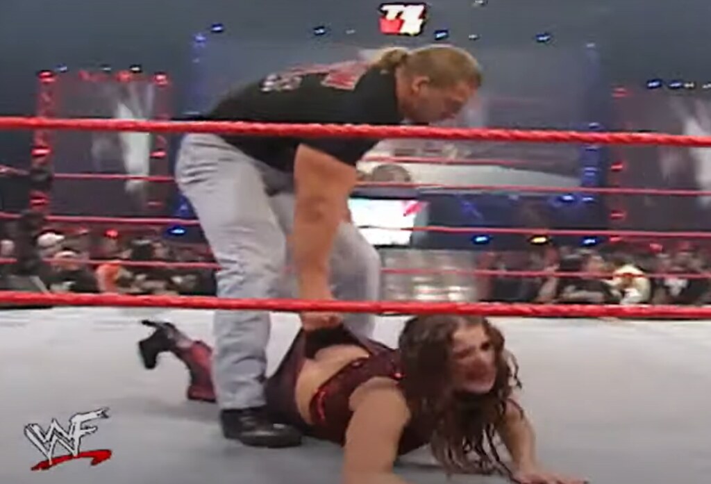 christine beardy recommends stephanie mcmahon thong pic