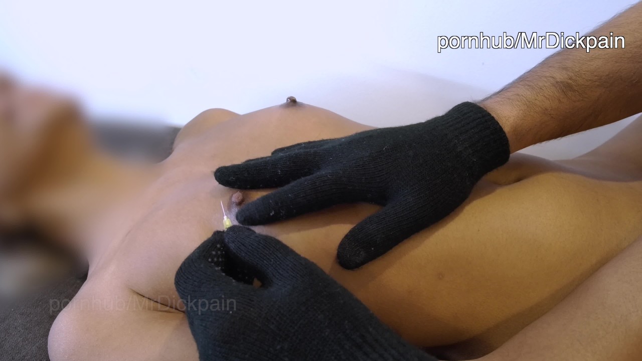 Best of Nipple needle torture