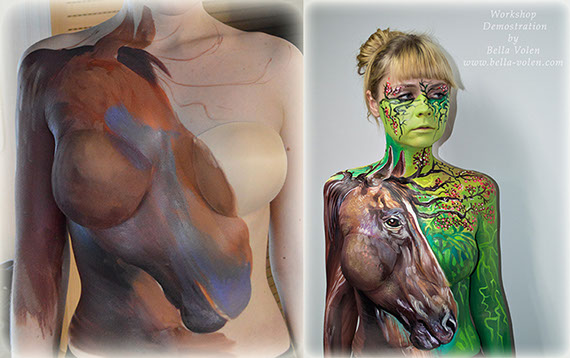 naked body art