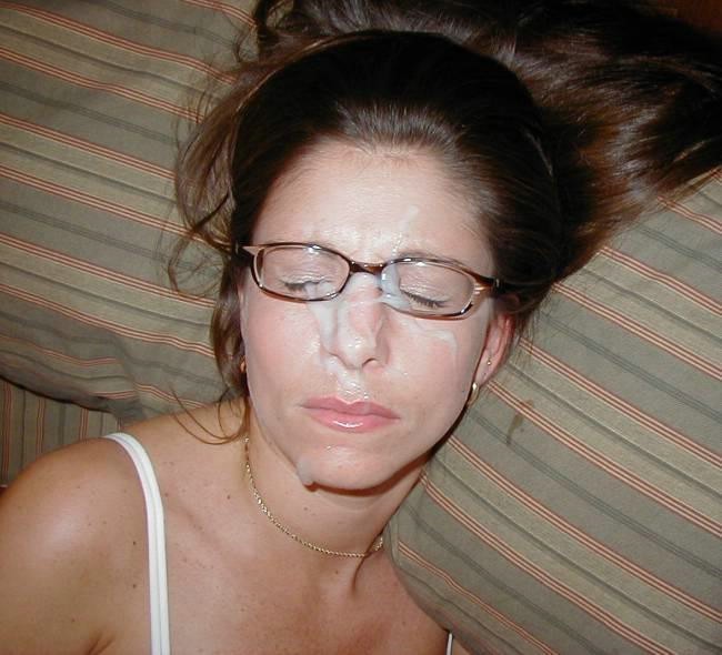 Milf Facial Glasses trans pussy