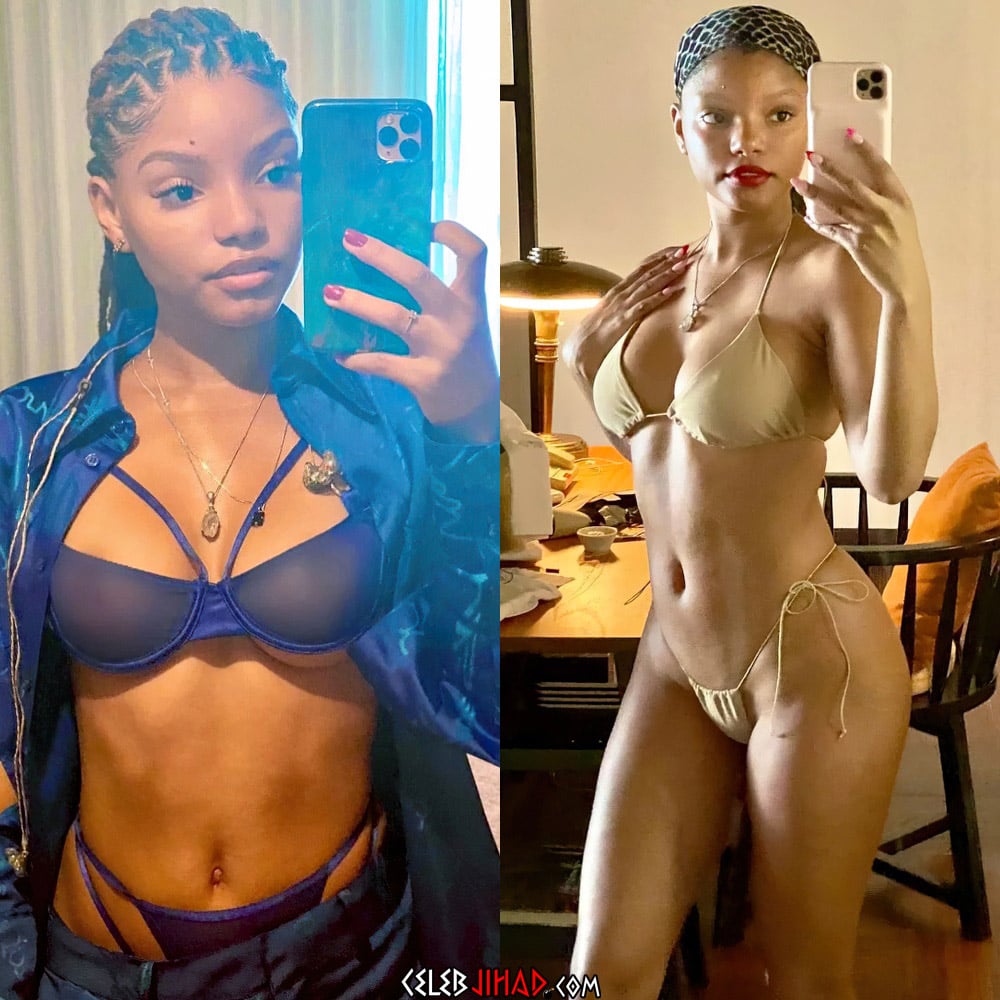 alayne lewis recommends halle bailey porn pic