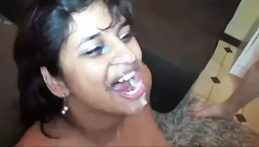 indian cum swallow