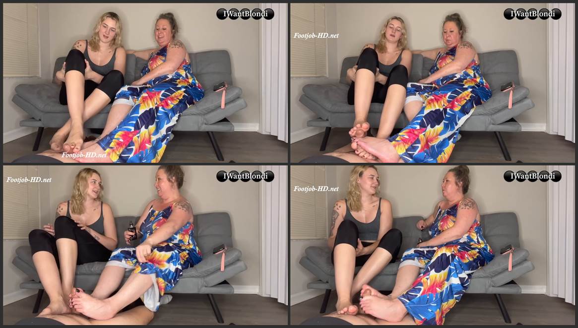 Best of Iwantblondi footjob