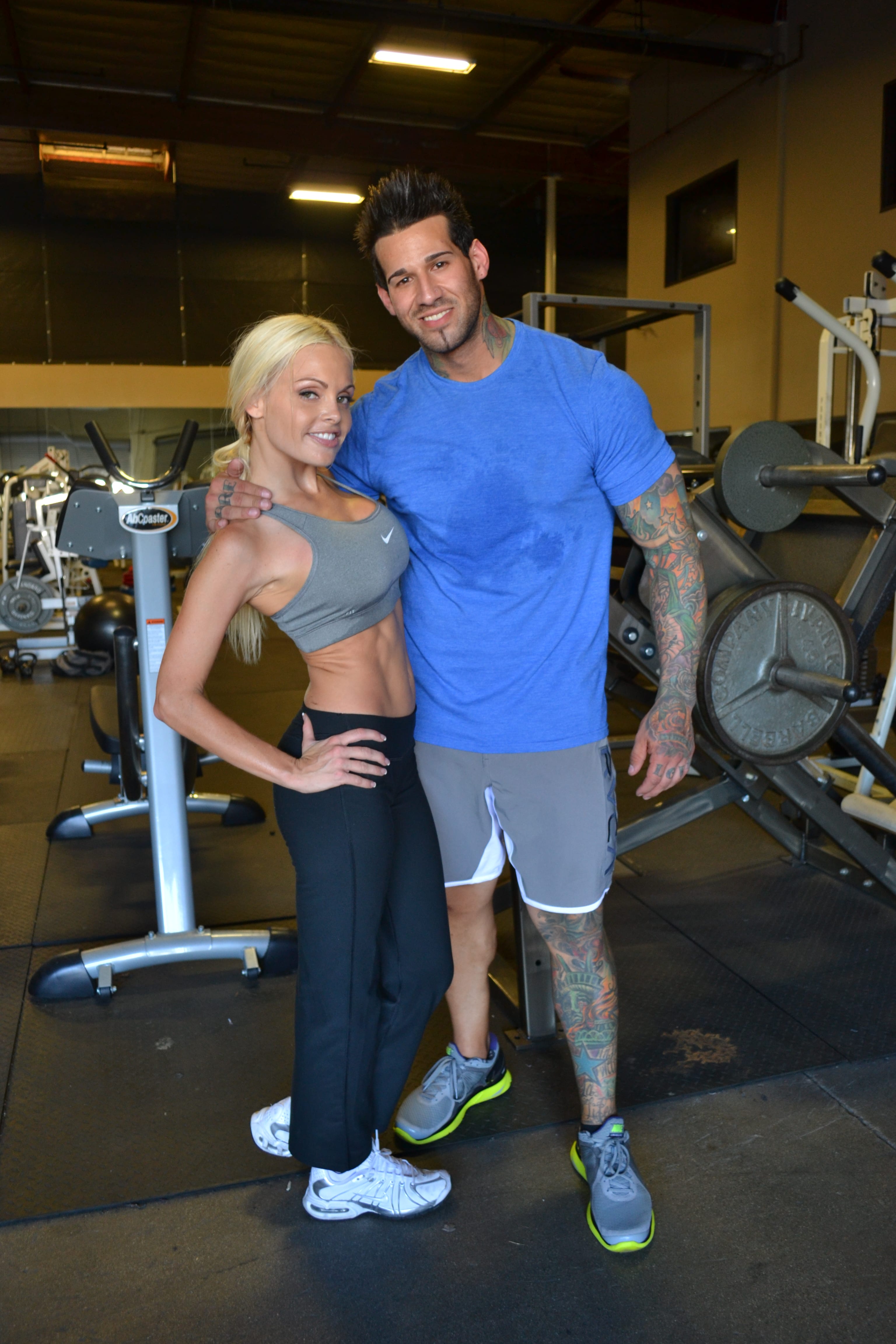 Jesse Jane Gym fuck fetish