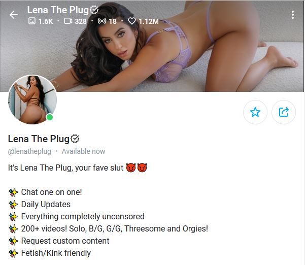 Best of Lena the plug onlyfans