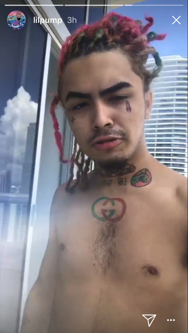 Lil Pump Nude self orgasm