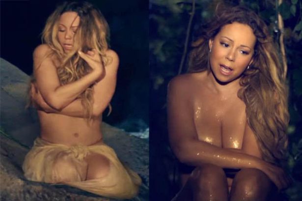 Mariah Carey Nude Images the asshole