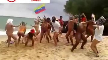 naked beach party