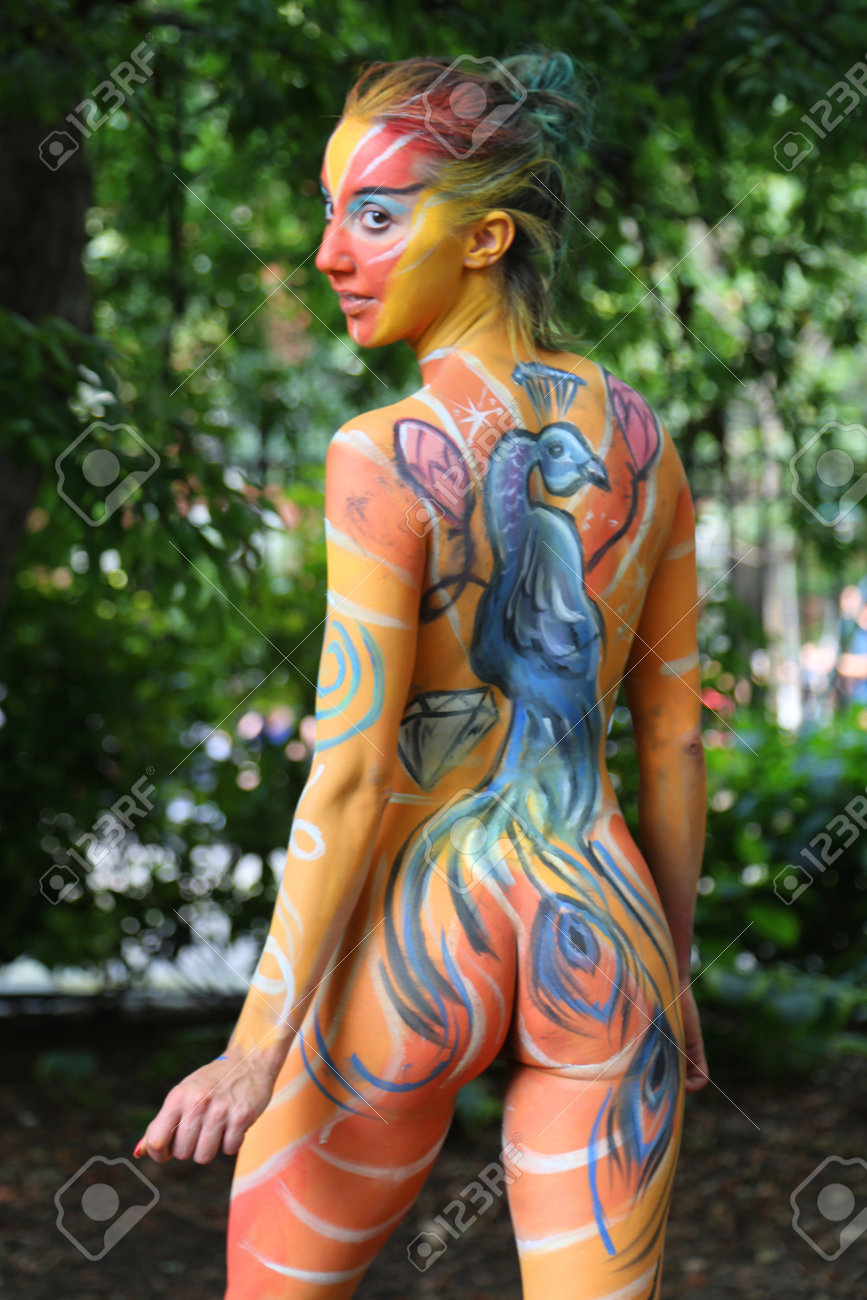 claire rioux share nude body paint art photos