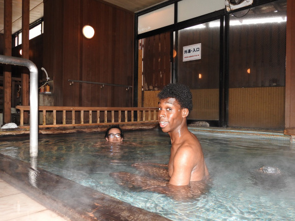 chandler bin recommends nude in onsen pic