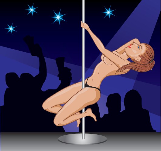 nude pole dance