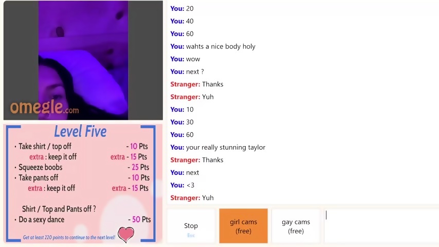 andrea flippin recommends Omegle Game Teens