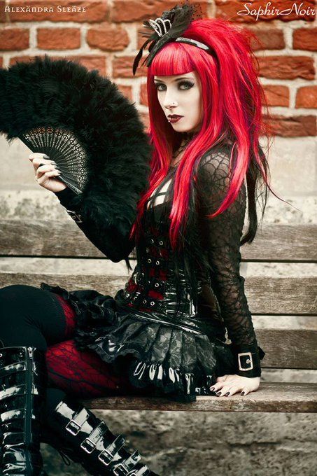 cahaya salju recommends Red Haired Goth