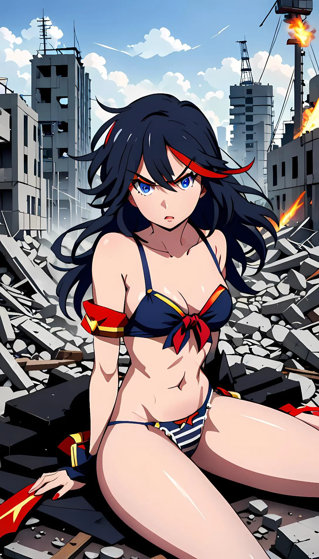 donald pettis recommends Ryuko Matoi Panties