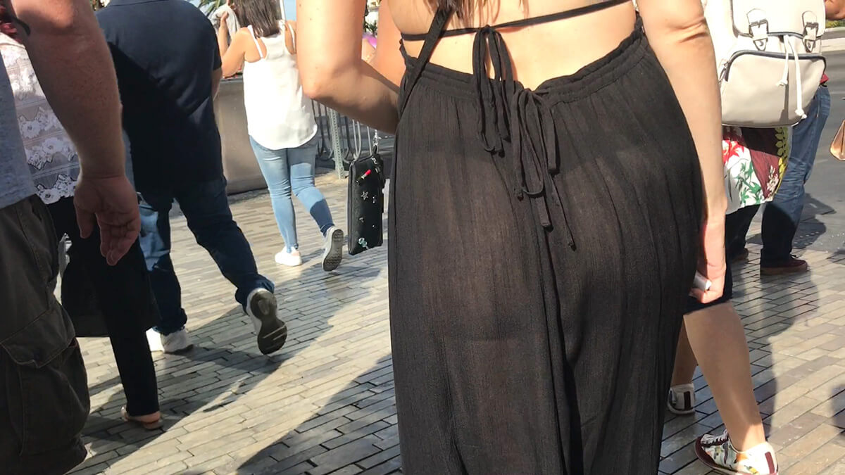 See Through Dress Public spades fucking